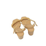 KANUGA BB2022-75 NUT KADIN ÖRGÜLÜ TEK BANT AYAKKABI