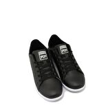 MP MP2691 SİYAH / BEYAZ KADIN YANLARI İĞNE BASKILI SPOR AYAKKABI