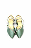 KANUGA BB2022-68 SU YEŞİLİ KADIN ÇAPRAZ BANT ÖNÜ KAPALI AYAKKABI