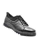 FOSCO FSC-2904 SİYAH ERKEK TÜM YÜZ BAĞLI AYAKKABI