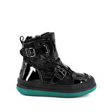 GUJA BLG-22K321 SİYAH KADIN KEMERLİ KAR BOTU