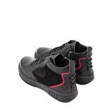 KANUGA SCL-801 SİYAH ERKEK BAĞLI YARIM BOT