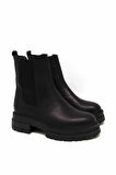 CASTLE BLACK CB26253-1 SİYAH KADIN STREÇ DETAYLI TÜM YÜZ BOT