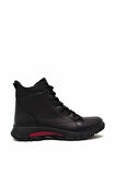CASTLE BLACK CB12360 SİYAH KADIN FERMUARLI COMFORT BOT