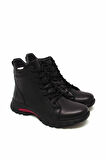CASTLE BLACK CB12360 SİYAH KADIN FERMUARLI COMFORT BOT