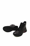 CASTLE BLACK CB12360 SİYAH KADIN FERMUARLI COMFORT BOT
