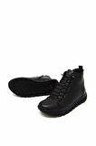 VOOG VOG-3910 SİYAH KADIN LASTİK BAĞLI COMFOT BOT