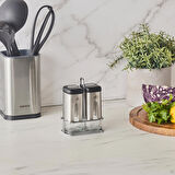 Shinex Inox Cam Tuzluk ve Biberlik 100 Ml