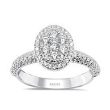 0.70 Karat Vintage Oval Yüzük