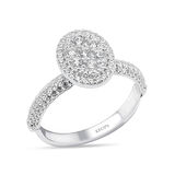0.70 Karat Vintage Oval Yüzük