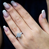 0.70 Karat Vintage Oval Yüzük