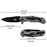 Smith Wesson® M&P M2.0 ULTRAGLIDE TI Aluminum Rubberized Drop Point Çakı 1100041