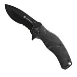 Smith Wesson® Black Ops Recurve Katlanır Tırtıklı Çakı 1136220