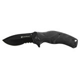 Smith Wesson® Black Ops Recurve Katlanır Tırtıklı Çakı 1136220