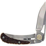 Schrade Uncle Henry Next Gen Pocket Knife Brown Staglon Handles Katlanır Çakı 1205105