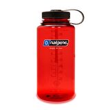 Nalgene 32oz WM Red Sustain