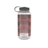 Nalgene 32oz Wide Mouth Red Plaid