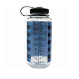 Nalgene 32oz Wide Mouth Blue Plaid