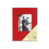 Rabsev 10x15cm 100 Fotoğraf Kapasiteli Lüks Pencereli Deri Fotoğraf Albümü