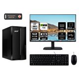 Acer Aspire TC1760 i3 12100 8GB 256GB SSD GT730/4GB FDOS DT.BHUEM.004 MASAÜSTÜ PC & 23.8" MONİTÖR