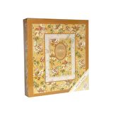 Rabsev 10x15cm 500 Fotoğraf Kapasiteli Kutulu Çiçek Desenli Lüks Ofset Fotoğraf Albümü