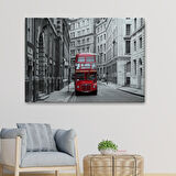Londra Kırmızı Otobüs Tablosu-6622