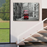 Londra Kırmızı Otobüs Tablosu-6622