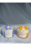 Jeane Candles Best Friends Mandalina-yaban Mersini Vanilya Kokulu Mum Aromaterapi