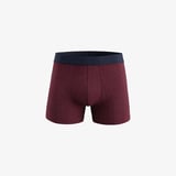 Nautica Erkek Bordo Slim Fit Desenli Boxer