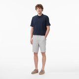 Nautica Erkek Gri Regular Fit Keten Şort