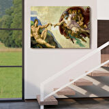 Ademin Yaratılışı Tablosu - The Creation of Adam-6631