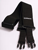 DiMarzio DD2300 Elastic ClipLock Guitar Strap BK -Siyah Gitar Askısı