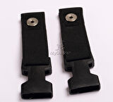 DiMarzio DD2300 Elastic ClipLock Guitar Strap BK -Siyah Gitar Askısı