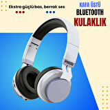 Phixi Force HP900 Bluetooth Kafaüstü Kulaklık - Güçlü Bas ve Yüksek Ses Kalitesi ile Mükemmel Deneyim