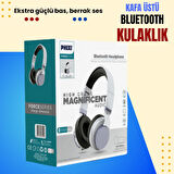 Phixi Force HP900 Bluetooth Kafaüstü Kulaklık - Güçlü Bas ve Yüksek Ses Kalitesi ile Mükemmel Deneyim
