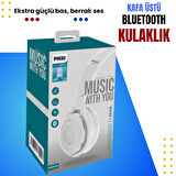 Phixi Basic HP300 Aux Girişli Kafaüstü Kulaklık - Güçlü Bas ve Berrak Ses ile Yüksek Ses Kalitesi