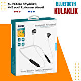 Phixi Basic BL725 IPX5 Boyundan Askılı Bluetooth Kulaklık - 4-5 Saat Kullanım Süresi, HD Ses ve Suya Dayanıklı Tasarım