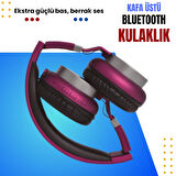 Phixi Force HP900 Bluetooth Kafaüstü Kulaklık - Güçlü Bas ve Yüksek Ses Kalitesi ile Mükemmel Deneyim