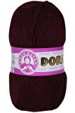 1 Adet Dora El Örgü İpi Yünü 100 gr 035 Bordo