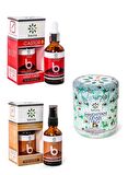 Beuta Hint Yağı + Tatlı Badem Yağı 50 ml ve Hindistan Cevizi Yağı 150 ml(KAŞ KİRPİK BAKIM SETİ)