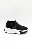 Guja İthal Triko Sneakers Kadın Spor Ayakkabı GJ305 Siyah