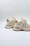 Kriste Bell İthal Kadın Sneakers Spor Ayakkabı KB0052 Beyaz