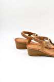 Guja Günlük Kadın Sandalet  GJ1454 CL Camel