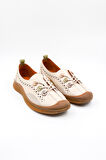 Venüs Kadın Hakiki Deri Günlük Ayakkabı VN13512Y Bej