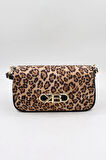 Kriste Bell Çapraz Askılı Kadın Çanta KB 7217 - Leopar Siyah