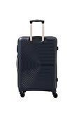 Mçs V374 Ultra Hafif Plastik Materyal Polipropilen Büyük Boy Valiz - Lacivert