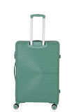 Mçs V374 Ultra Hafif Plastik Materyal Polipropilen Büyük Boy Valiz - Su Yeşili