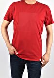 RYM-4510 BASKILI BİSİKLET YAKA TİŞÖRT /KIRMIZI/2XL