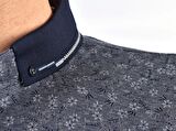 KML-4240 50/1 MERSERİZE  POLO YAKA TİŞÖRT/LACİVERT-GRİ/2XL