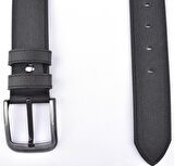 2102- 4,5 CM SUNİ DERİ SPOR KEMER/SİYAH/125